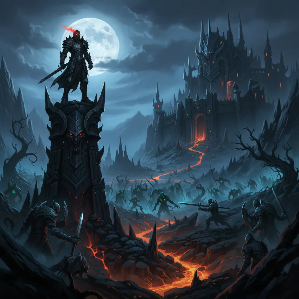 Arte conceptual de juego móvil